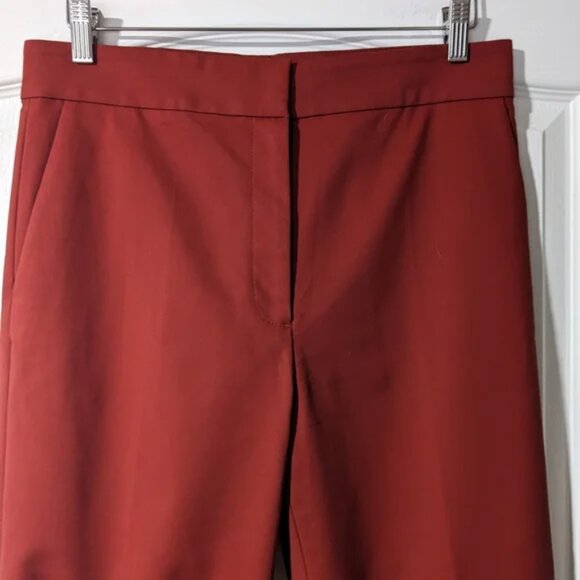 COS Red Ankle Cropped Pants - Picture 5 of 14